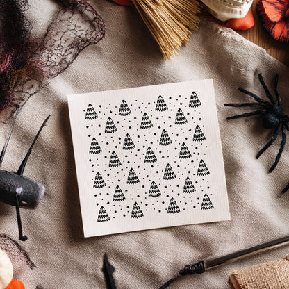 Christmas Tree Pattern DIY Painting Hollow Stencil