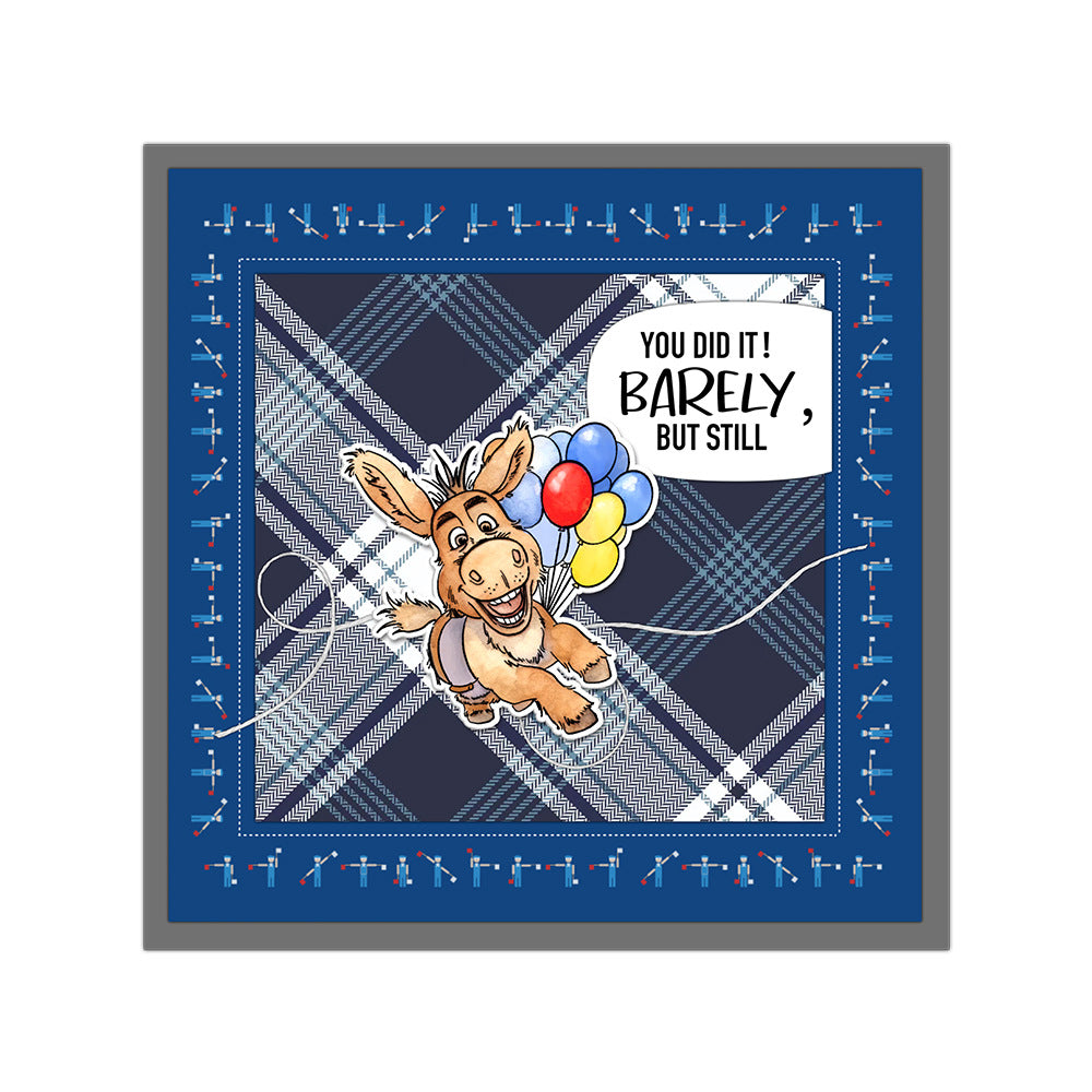 Cute Donkey Dies & Stamps Set
