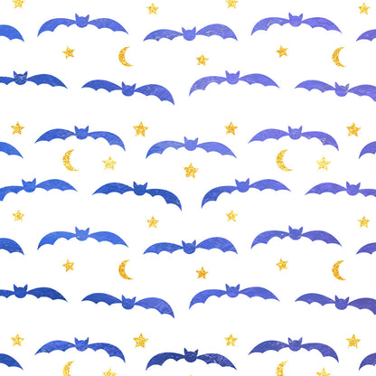 2 PCS Bat Pattern DIY Painting Hollow Stencil