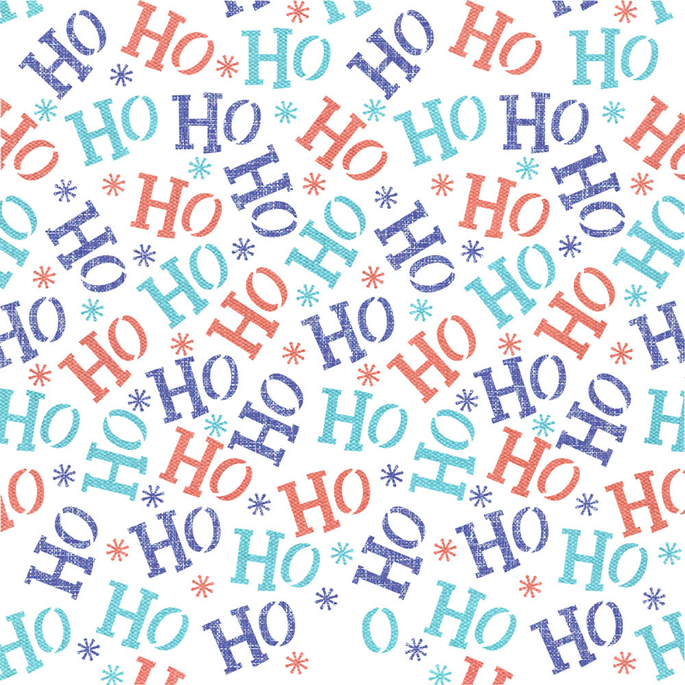 3 PCS “HO” Words Pattern DIY Painting Hollow Stencil