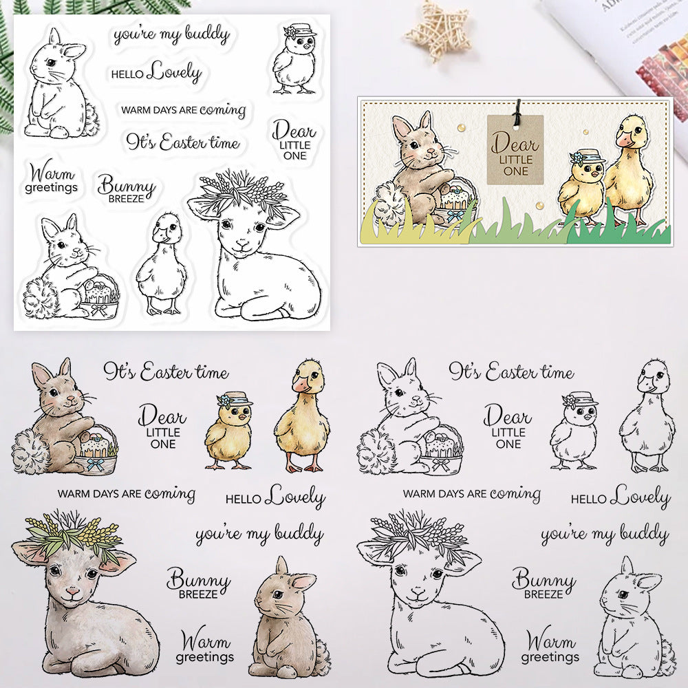 Cute Animals Clear Stamps