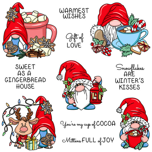 Gnome Santa Claus Dies & Stamps Set