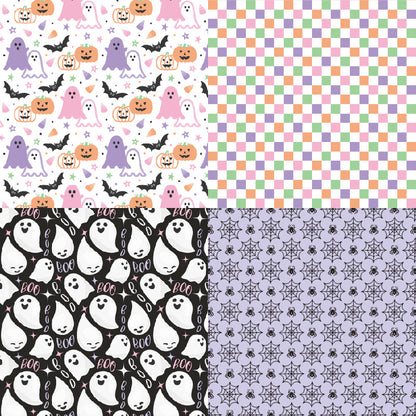 24PCS 6" Spooky Scrapbook Paper & Cardstock