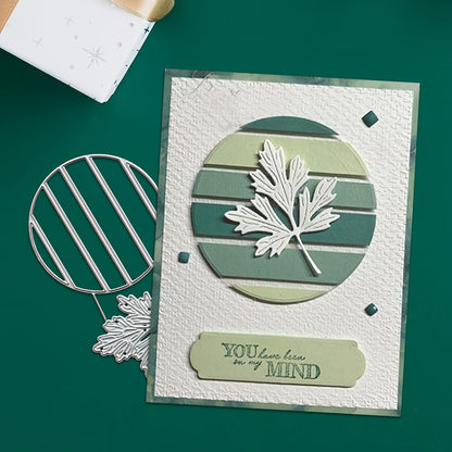 Circular Stripes and Leaf Metal Cutting Dies