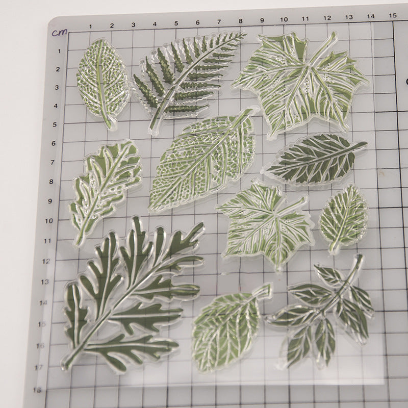 Leaves Clear Stamps