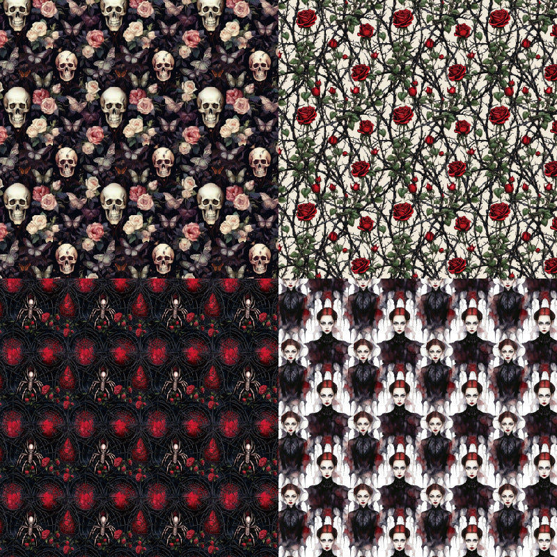 24PCS 6" Spirit Scrapbook Paper & Cardstock