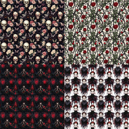 24PCS 6" Spirit Scrapbook Paper & Cardstock