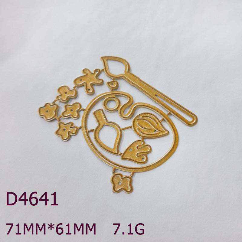 Watercolor Palette Metal Cutting Dies