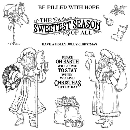 Santa Claus Dies & Stamps Set