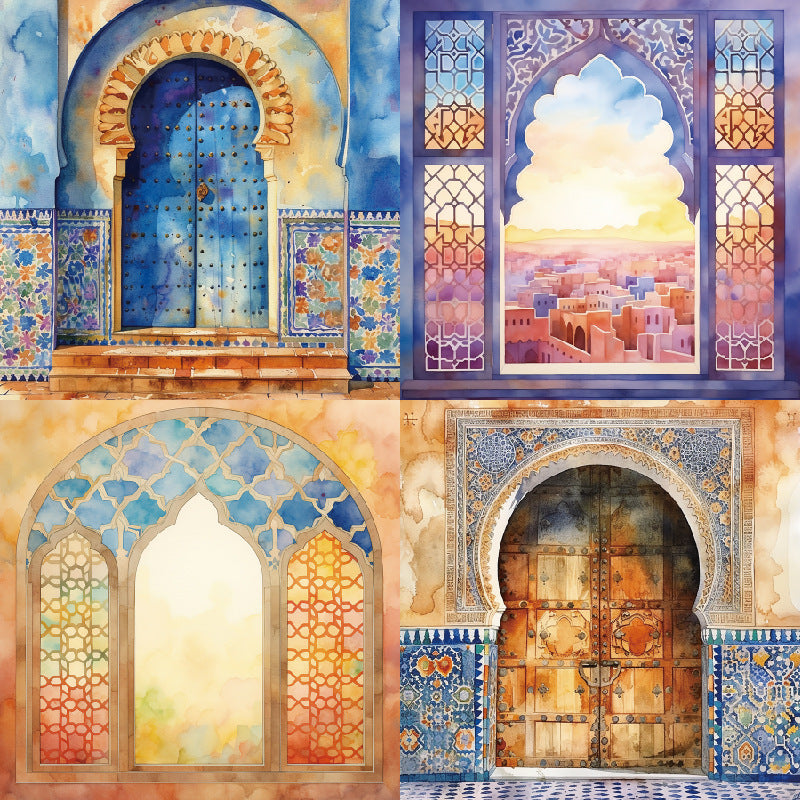 24PCS 6" Arcade Scrapbook Paper & Cardstock