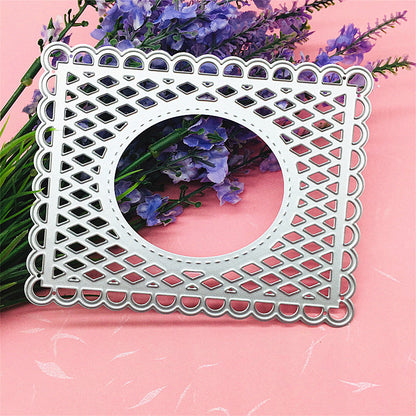 Rectangular Hollowed-out Grid Frame Metal Cutting Dies