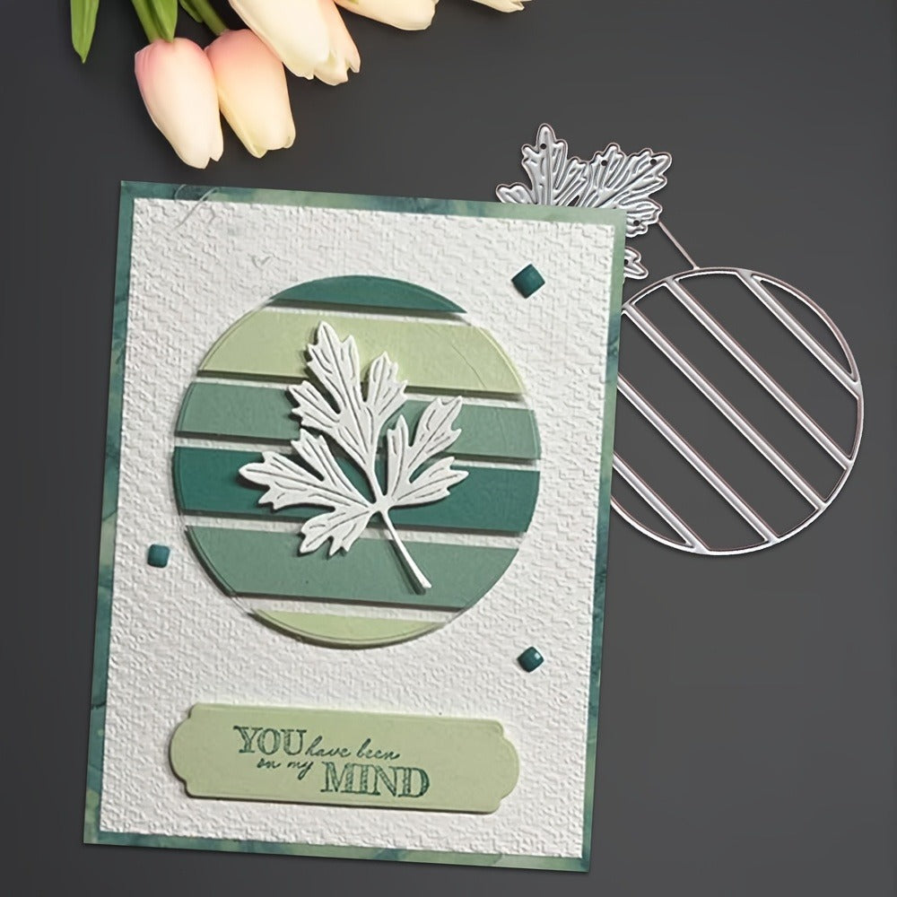Circular Stripes and Leaf Metal Cutting Dies