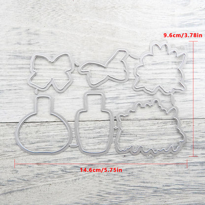 Perfume & Lily Dies & Stamps Set