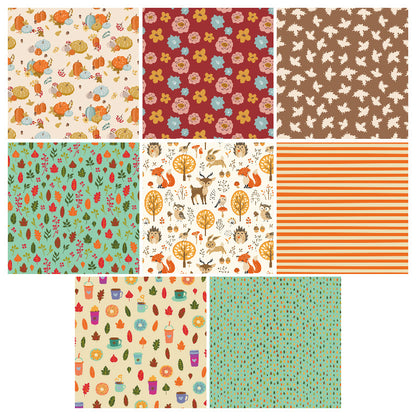 24PCS 6" Hazel Scrapbook Paper & Cardstock
