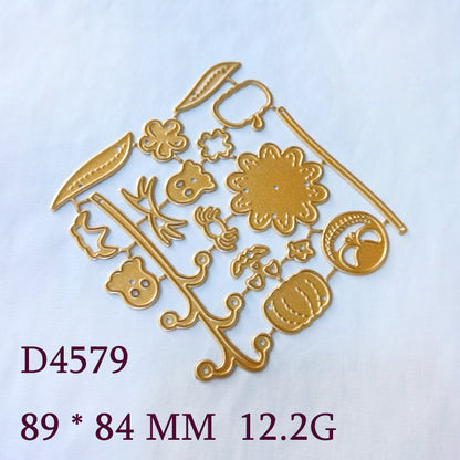 Halloween Bouquet Metal Cutting Dies