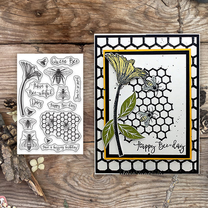 Bee Hive Clear Stamps