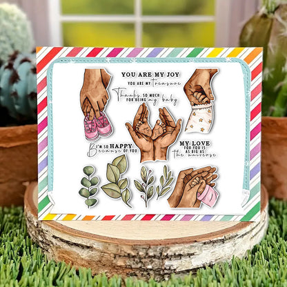 Family and Baby Clear Stamps