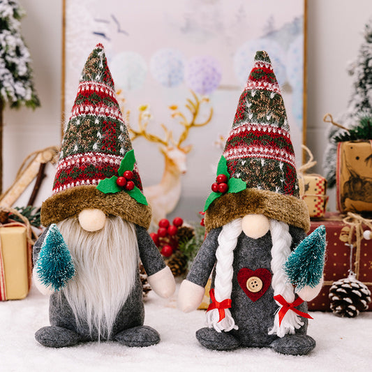 Adorable Gnome Christmas Doll Ornaments