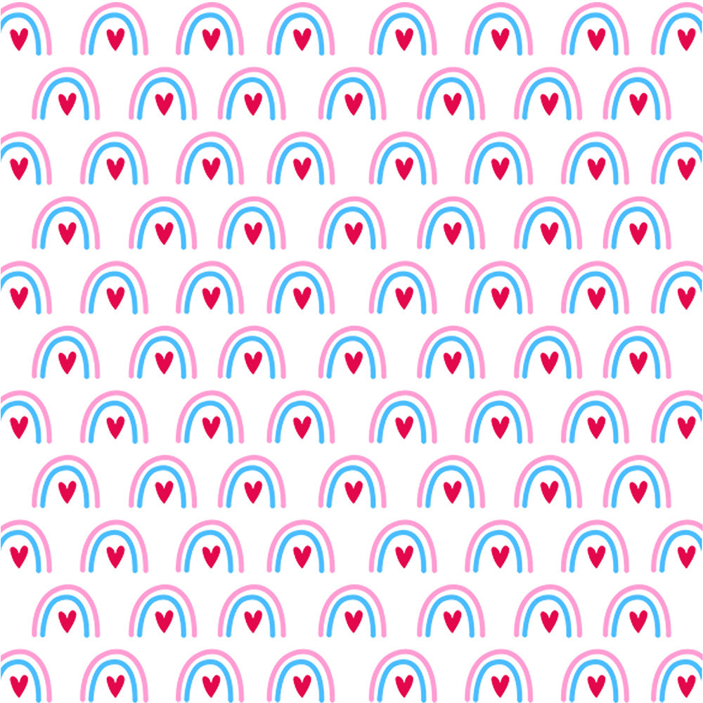 3 PCS Rainbow Pattern DIY Painting Hollow Stencil