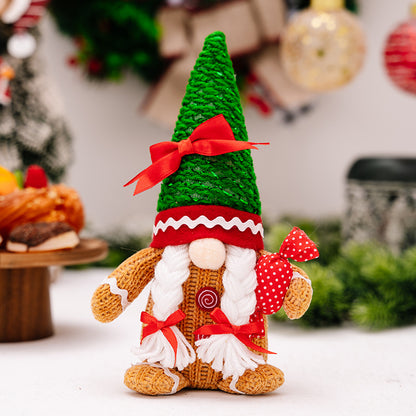 Gingerbreads Man Gnome Plush Doll Gnomes