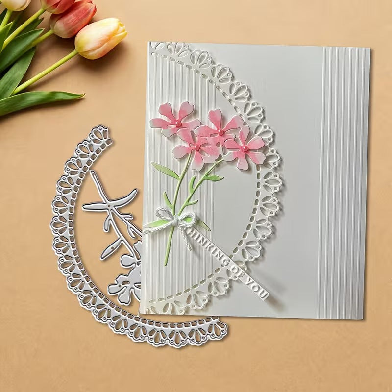 Flower Lace Border Metal Cutting Dies