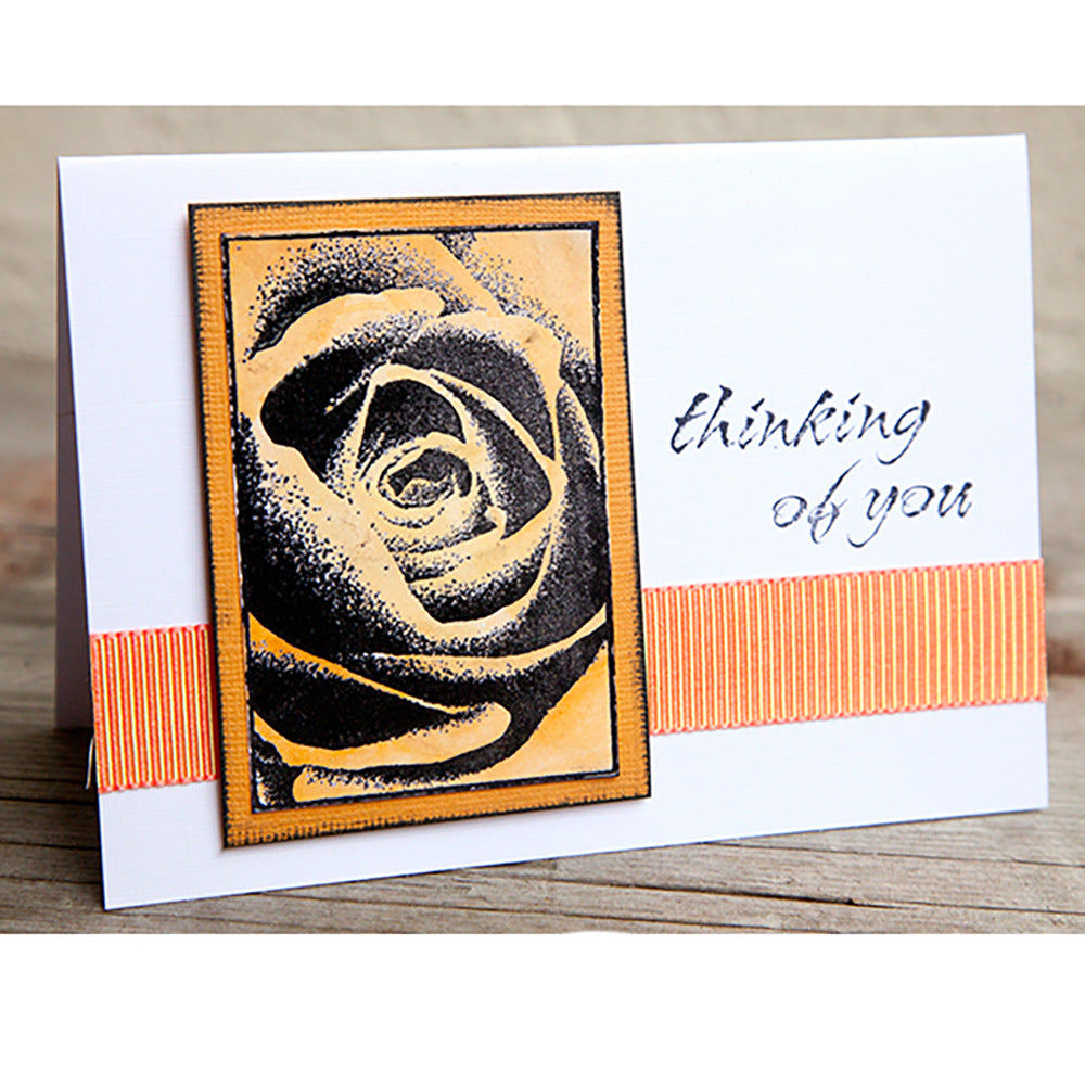 Rose Pattern Clear Stamps
