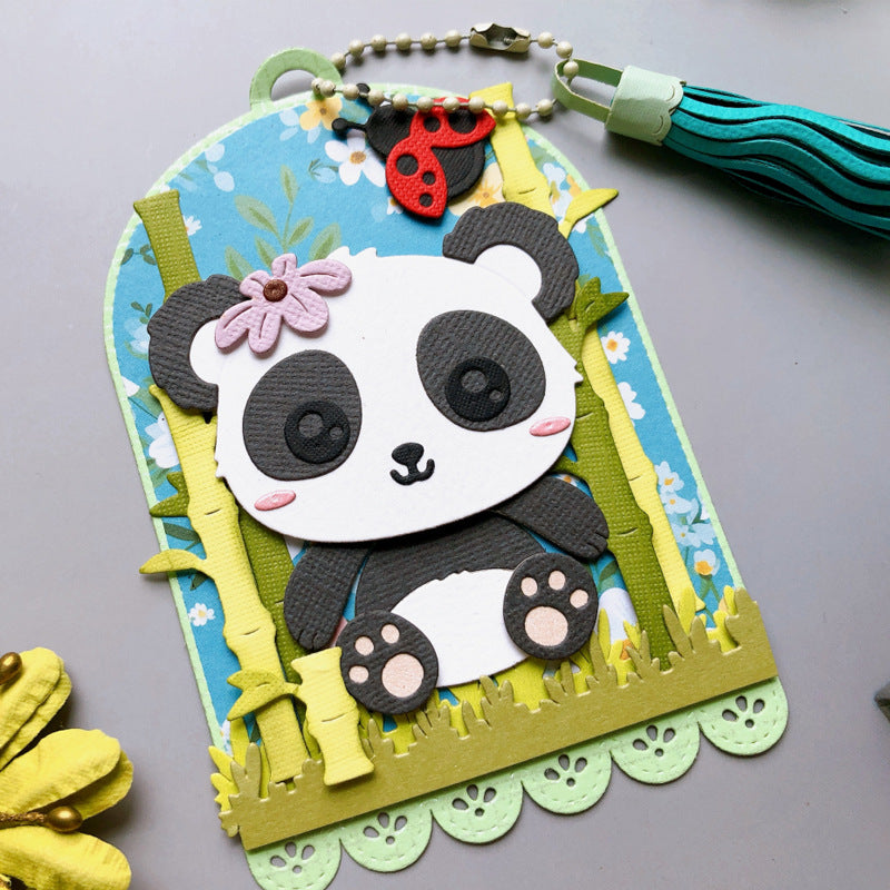 Cute Panda Metal Cutting Dies
