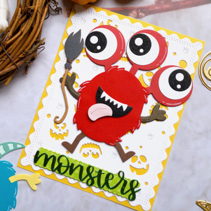Halloween Monsters Metal Cutting Dies