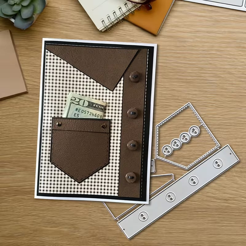 Men's Shirt Pocket Metal Cutting Dies