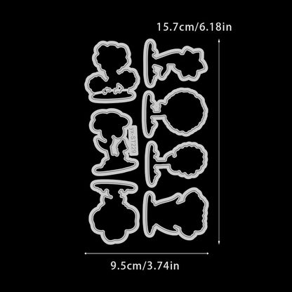 Quirky Flowers Dies & Stamps Set