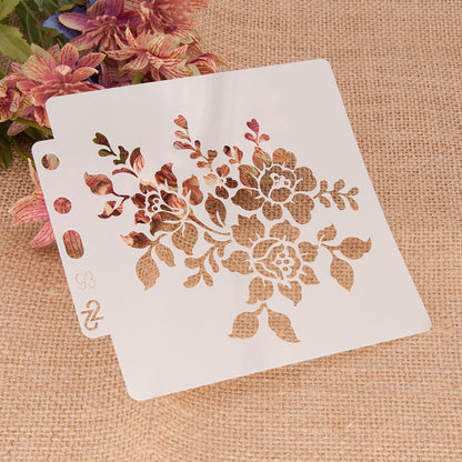 Flower Pattern DIY Hollow Stencil