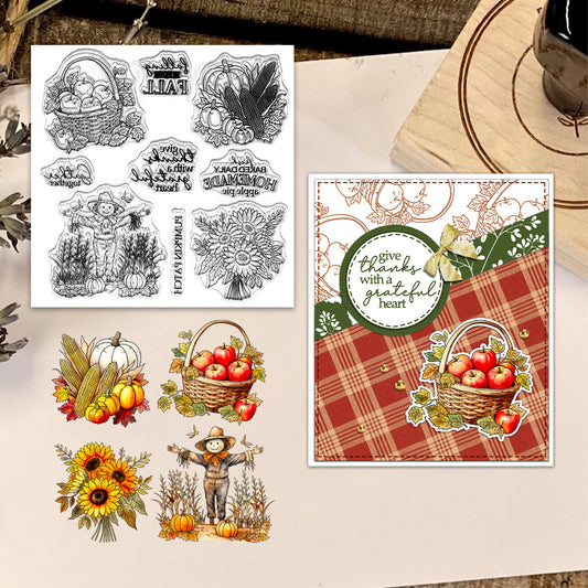 Harvest Season Dies & Stamps Set