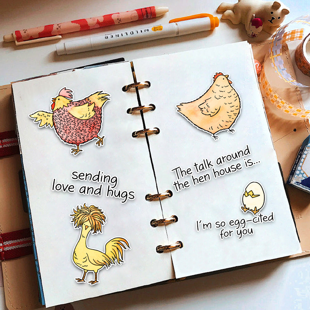 Hello Chickie Dies & Stamps Set