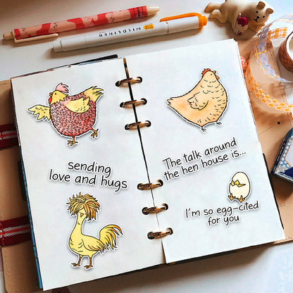 Hello Chickie Dies & Stamps Set