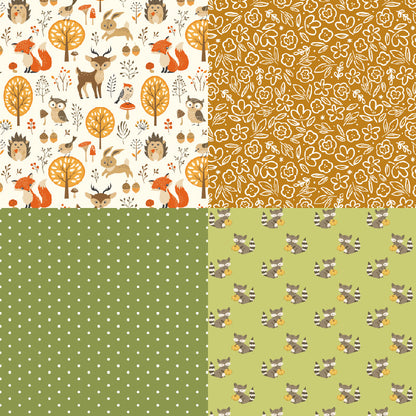 24PCS 6" Autumn Thanksgiving Scrapbook Paper & Cardstock