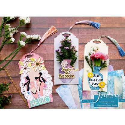 Vase Bookmark Metal Cutting Dies