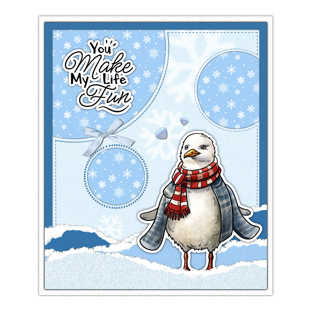 Christmas Animals Dies & Stamps Set