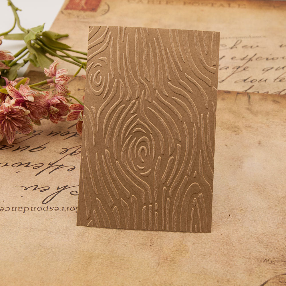 Tree Pattern Background Plastic Embossing Folder