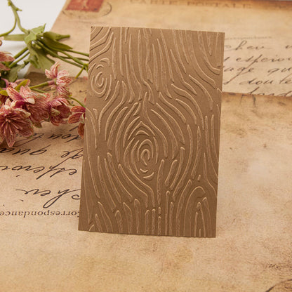 Tree Pattern Background Plastic Embossing Folder