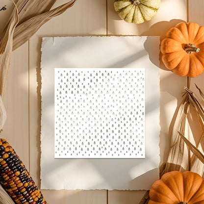 Raindrop Pattern DIY Painting Hollow Stencil