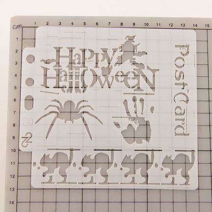 Halloween Theme Hollow Stencil