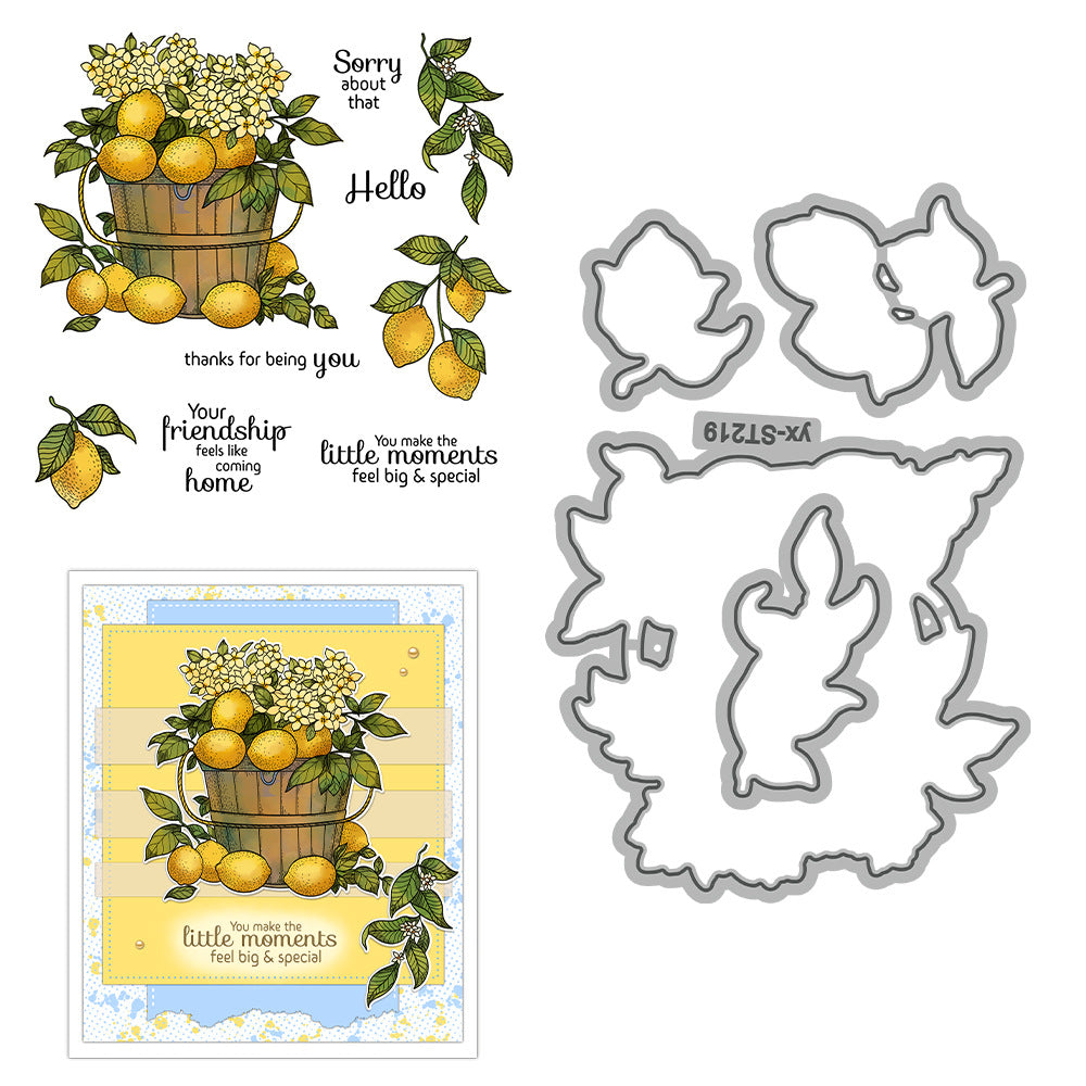 Fresh Lemons Dies & Stamps Set