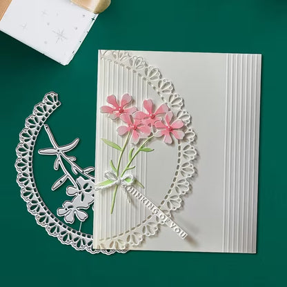 Flower Lace Border Metal Cutting Dies
