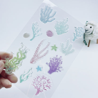 Seaweeds Clear Stamps