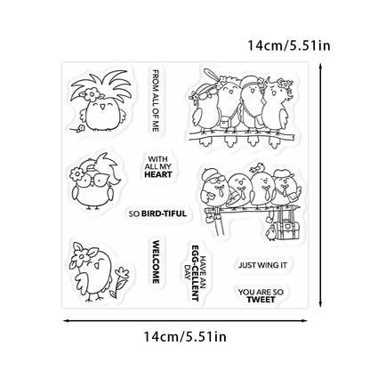 Simple Birds Clear Stamps