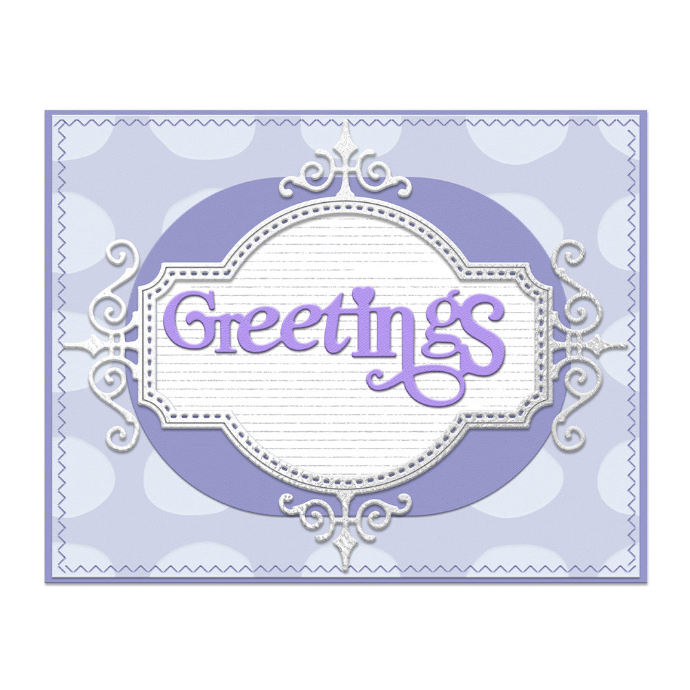 Decorative Flower Frame Metal Cutting Dies