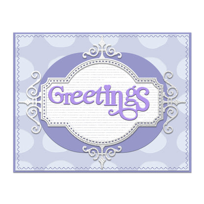 Decorative Flower Frame Metal Cutting Dies