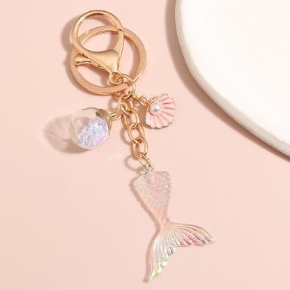 Ocean Mermaid Keychain