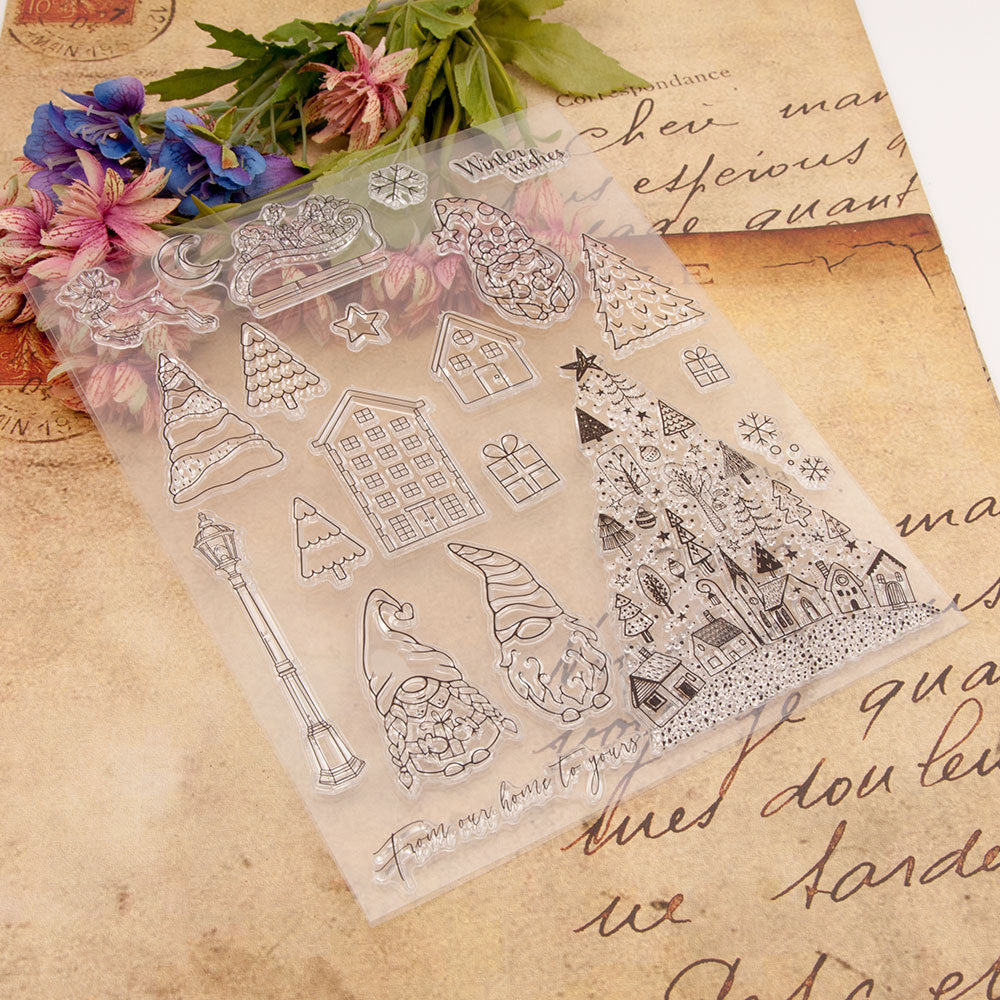 Christmas Gnome Clear Stamps