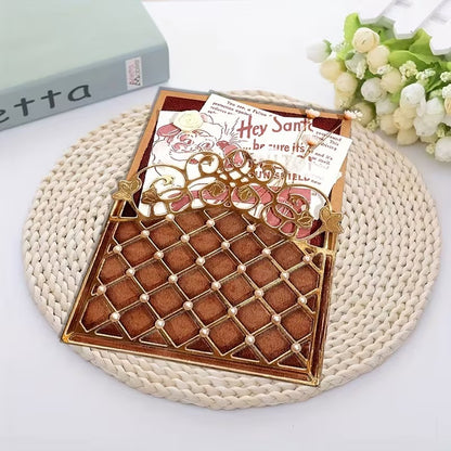 Retro Lace Cutout Frame Metal Cutting Dies